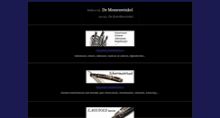Desktop Screenshot of messenwinkel.be